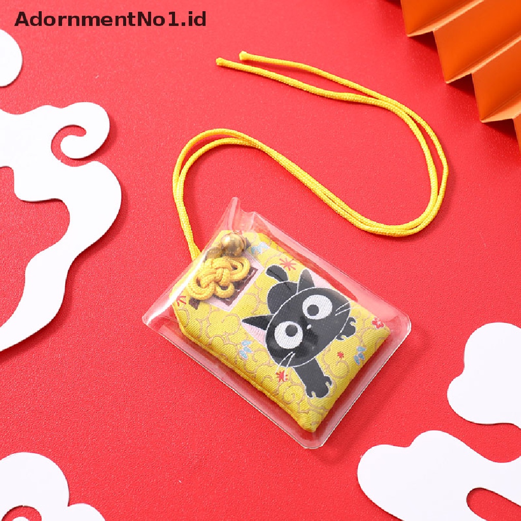 [AdornmentNo1] Liontin Hadiah Anak Omamori Rejeki Sukses God of Wealth Maneki Neko Acdemic Kid [ID]