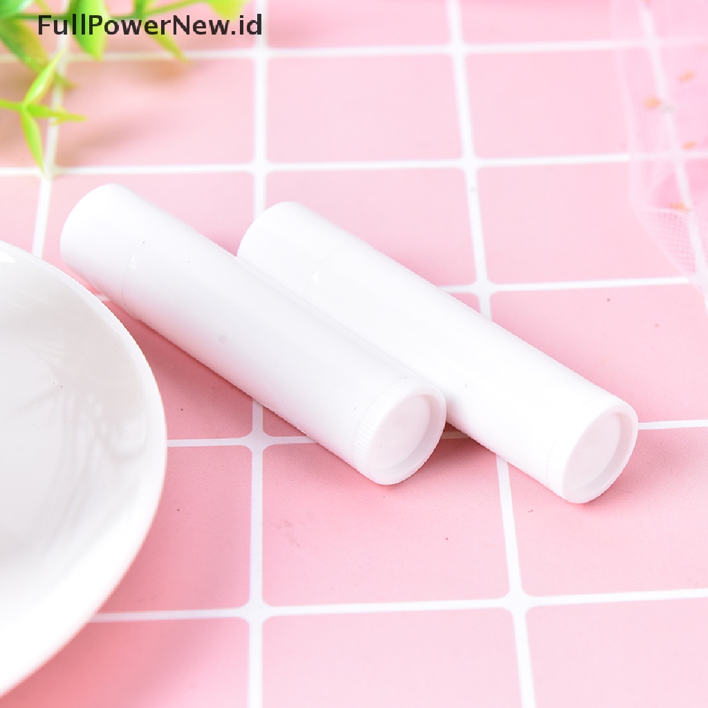 Power 100pcs 5ml Botol Bibir Kosong lip gloss tube lip balm Wadah Tabung Dengan Tutup ID