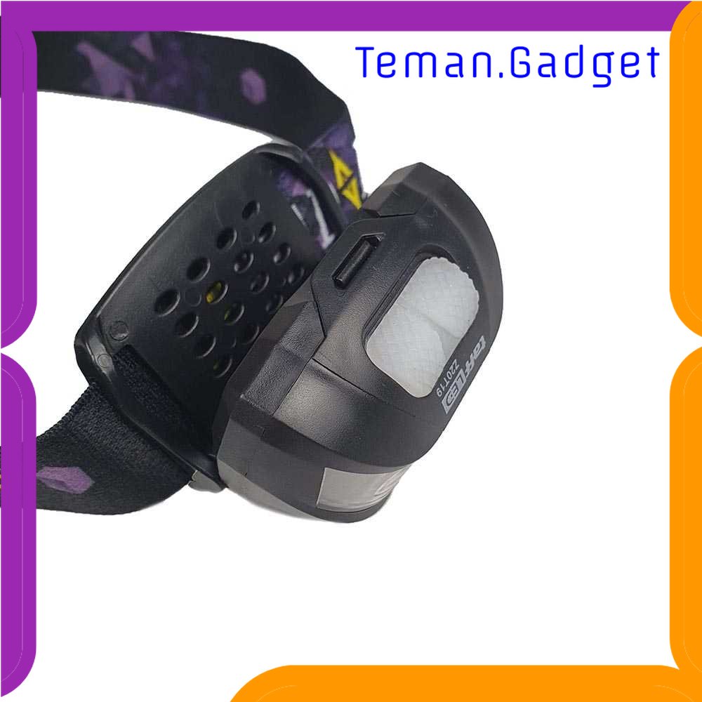 TG-SNT TaffLED Headlamp Flashlight Rechargeable USB + Motion Sensor - Z20T19