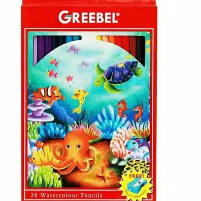 

Big Sale ナ Pensil Warna Greebel Water Color 36 Warna