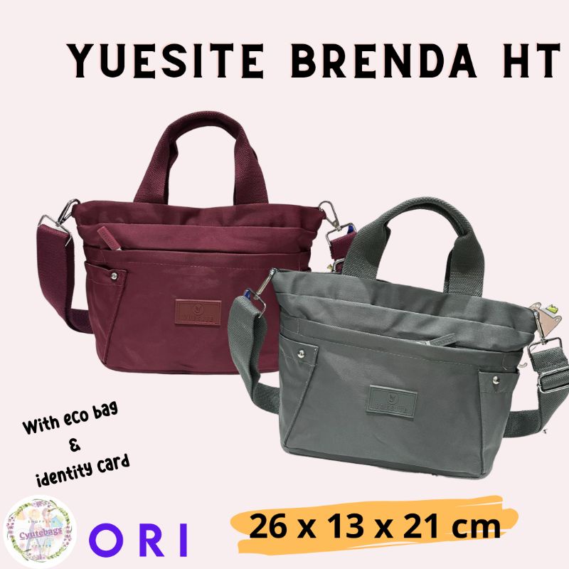 TAS WANITA HANDBAG SELEMPANG CEWEK YUESITE BRENDA CYUTEBAGS