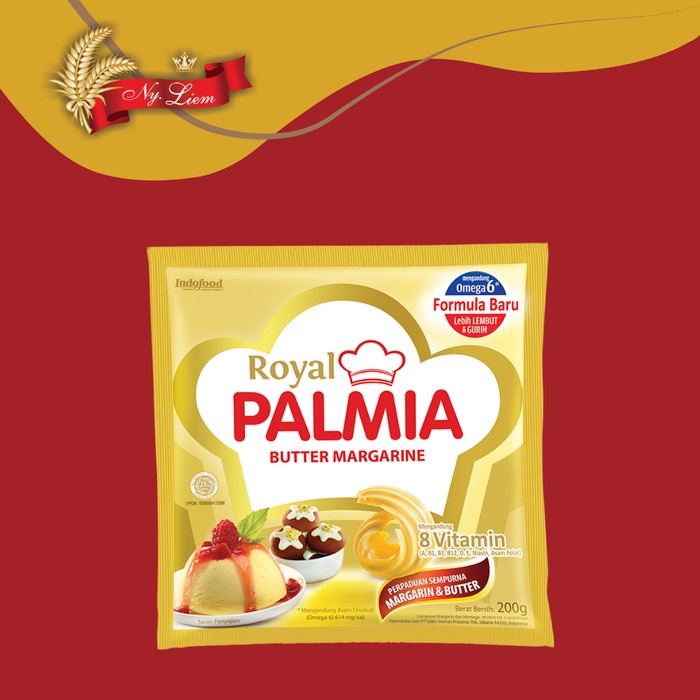 

ROYAL PALMIA Perpaduan Mentega - Margarin 200 gram