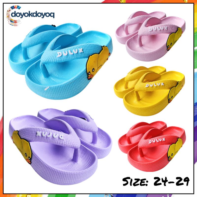 Sandal Jepit Anak Wanita / Perempuan Sandal Terbaru Usia 2 - 5 Tahunan Sandal Lucu Cewek Karakter Be