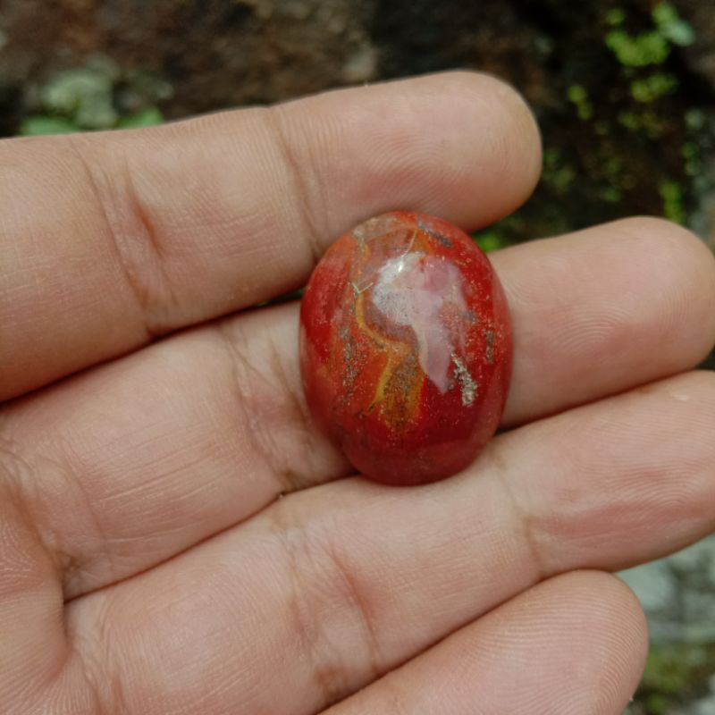 CINCIN BATU AKIK ASLI GARUT JASPER MERAH COD HARGA MURAH