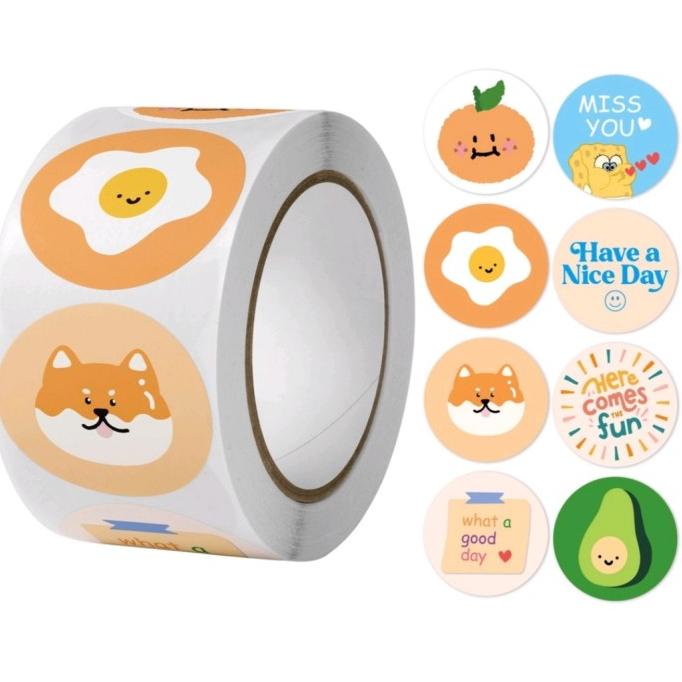 

Stiker Reward Untuk Anak Motif Animal (Isi 500Pcs/Roll) Gratis Ongkir