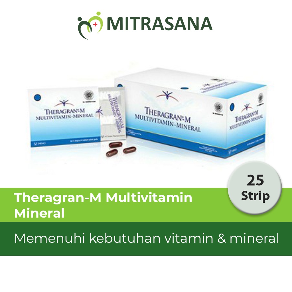 Theragran-M Multivitamin Suplemen Daya Tahan Tubuh