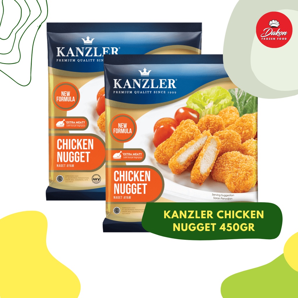 

Kanzler Chicken Nugget 450gr