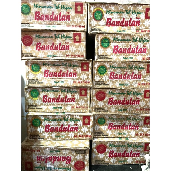 

Teh Bandulan Teh Hijau Pekalongan 1 dus isi 24 gelas / teh siap minum / tea / minuman teh / teh bandulan pekalongan