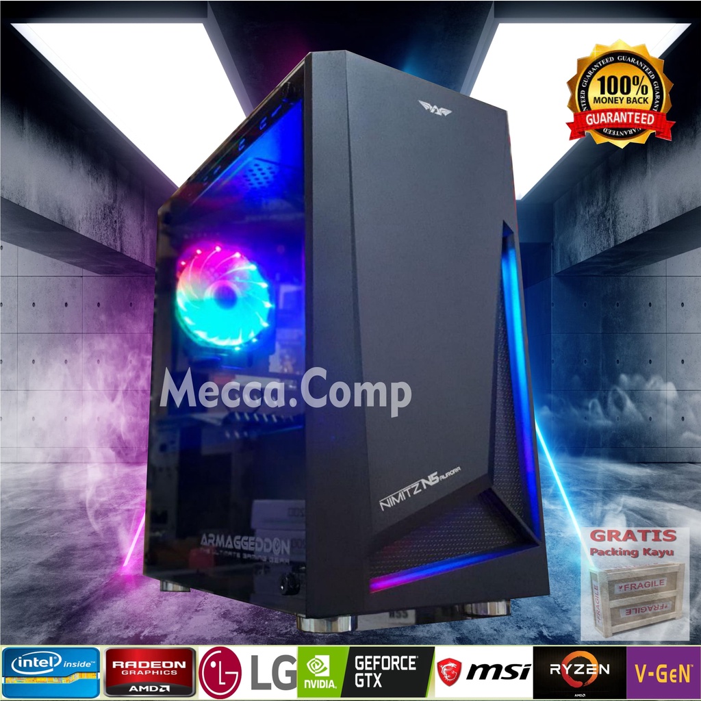 PC Game Core i7 - Ram 16GB - VGA 4GB - SSD 256GB