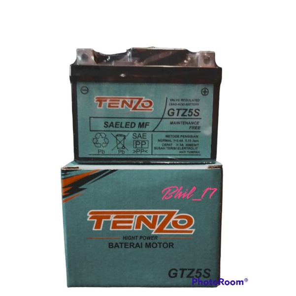 accu GTZ5 full kering tenzo