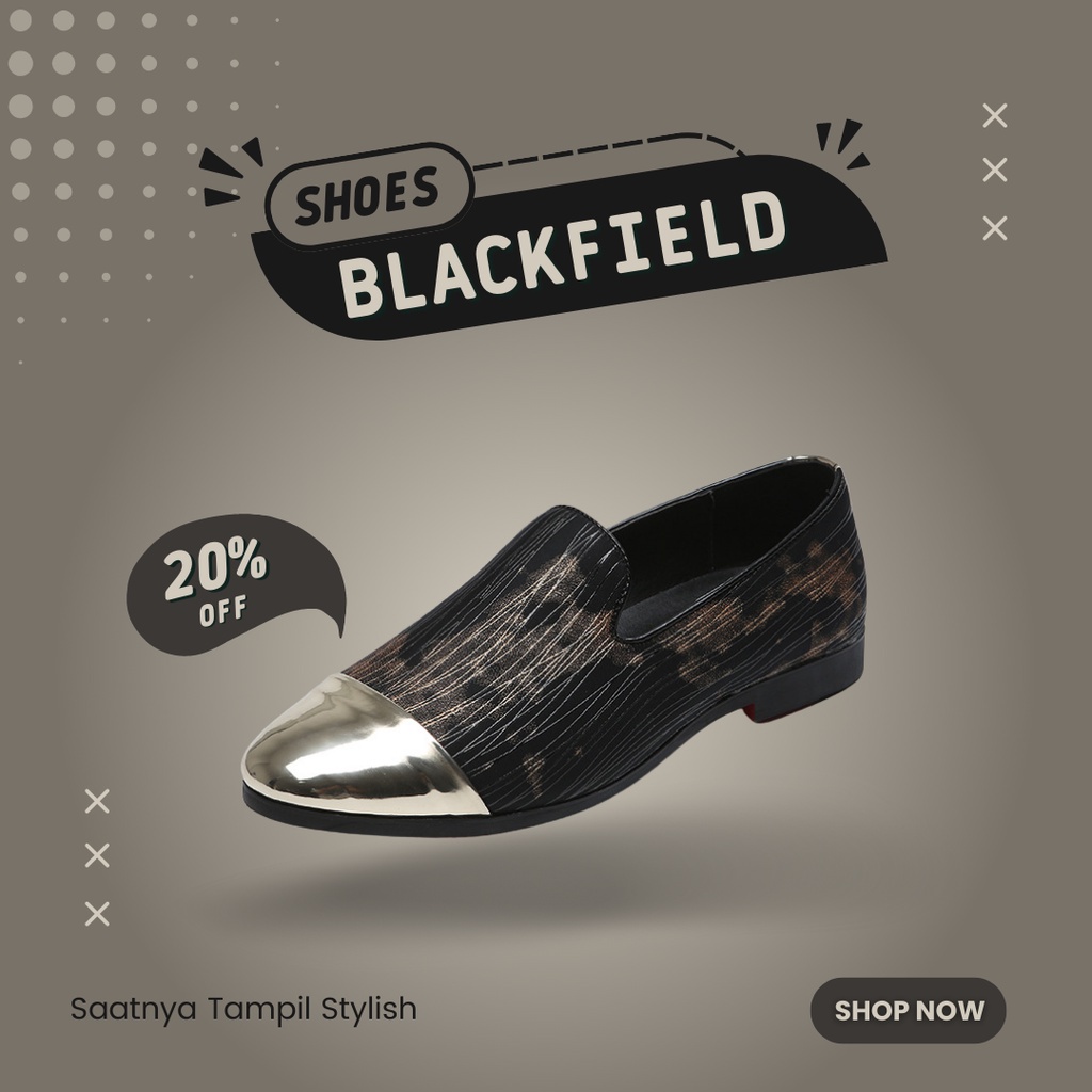 Sepatu Slip On Unisex BLACKFIELD Tie Dye Light Shoots Import / Sepatu Slide Mules Retro