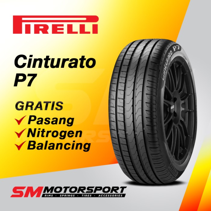 [PROMO] Ban Mobil Pirelli P7 Cinturato RFT (MOE) 245 45 R18 100Y XL