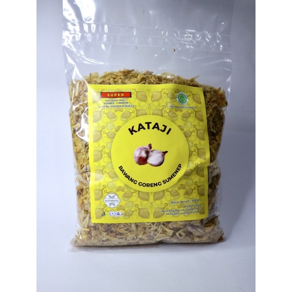 

BAWANG GORENG SUMENEP KATAJI KUALITAS SUPER 500 GR