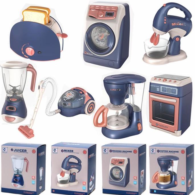 Mainan Anak Peralatan Elektronik Baterai Rumah Blender Mesin Cuci