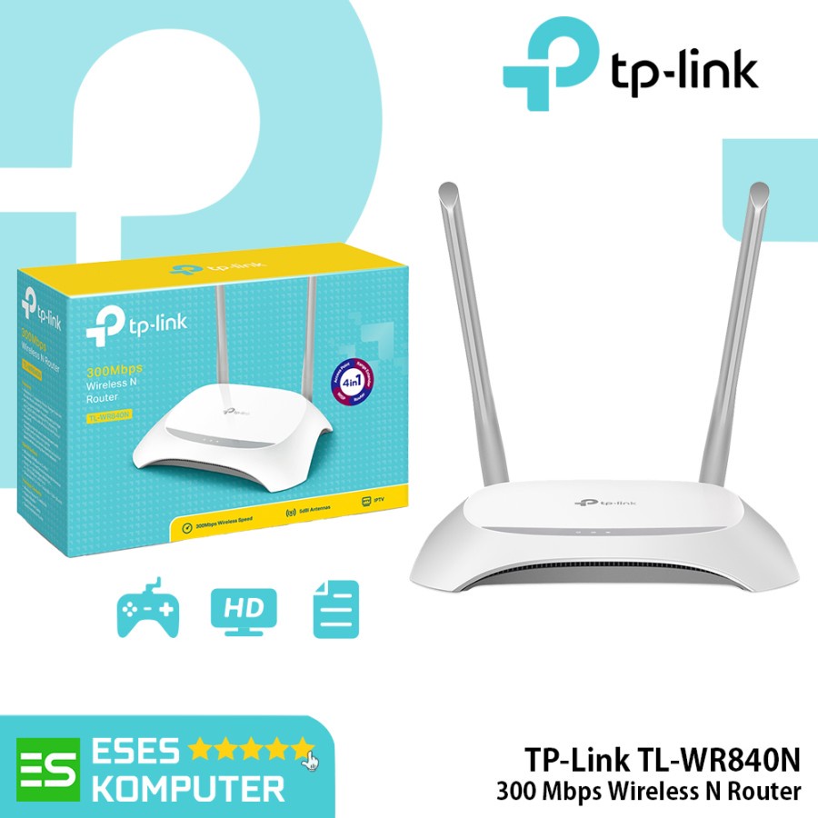 Router TP-Link TL-WR840N 300 Mbps Wireless N Router