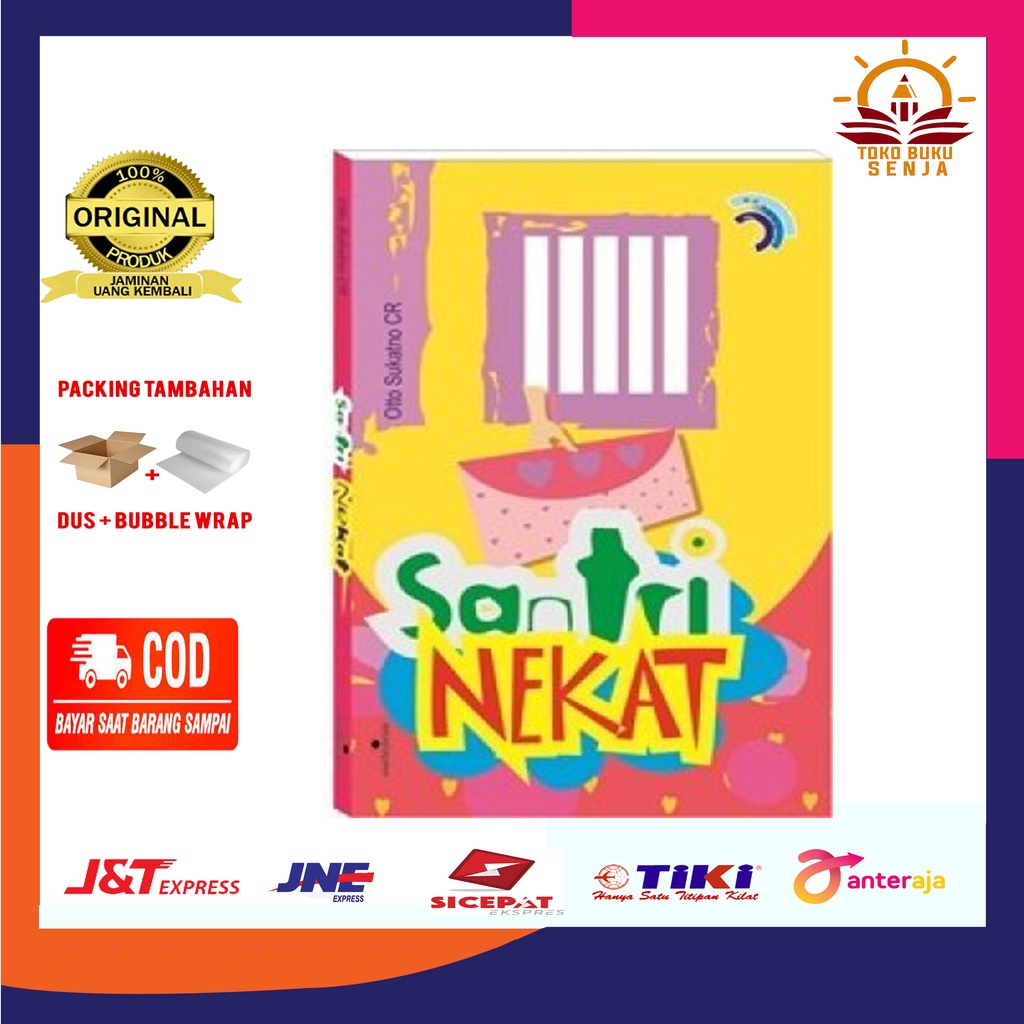 Buku Novel Santri Nekat ORIGINAL - Matapena