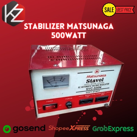 Stabilizer Matsunaga 500watt Stavol SVC 500N