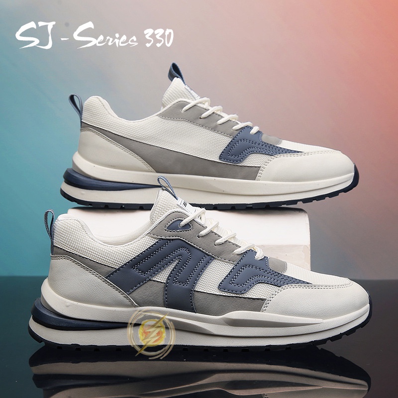 [JWALK] Sepatu Sneakers Casual Pria Keren dan Nyaman buat Hangout Kualitas Import Premium -330