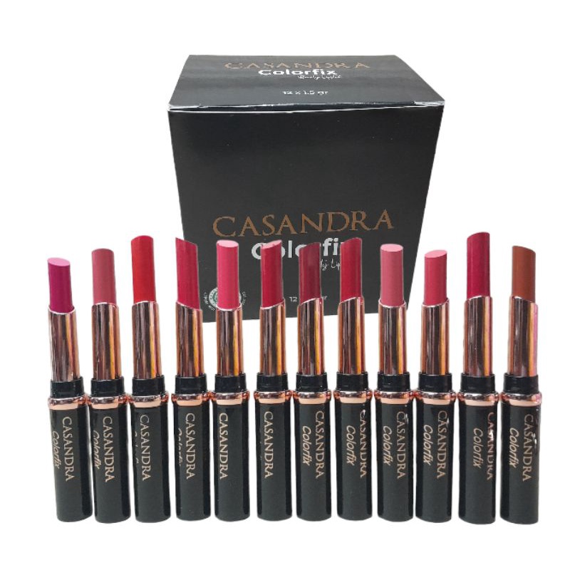 [NEW] Casandra Colorfix Beauty Lipstick | Lipstik