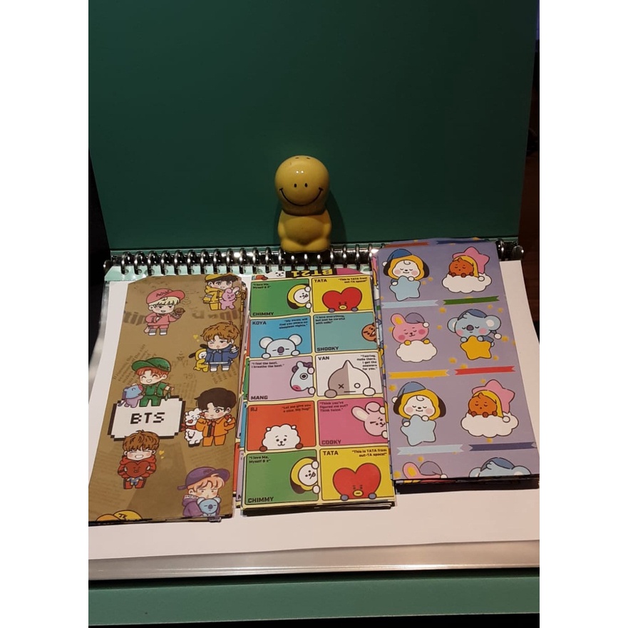 

RANDOM AMPLOP PANJANG bt21 - 1 BUNGKUS ISI 10