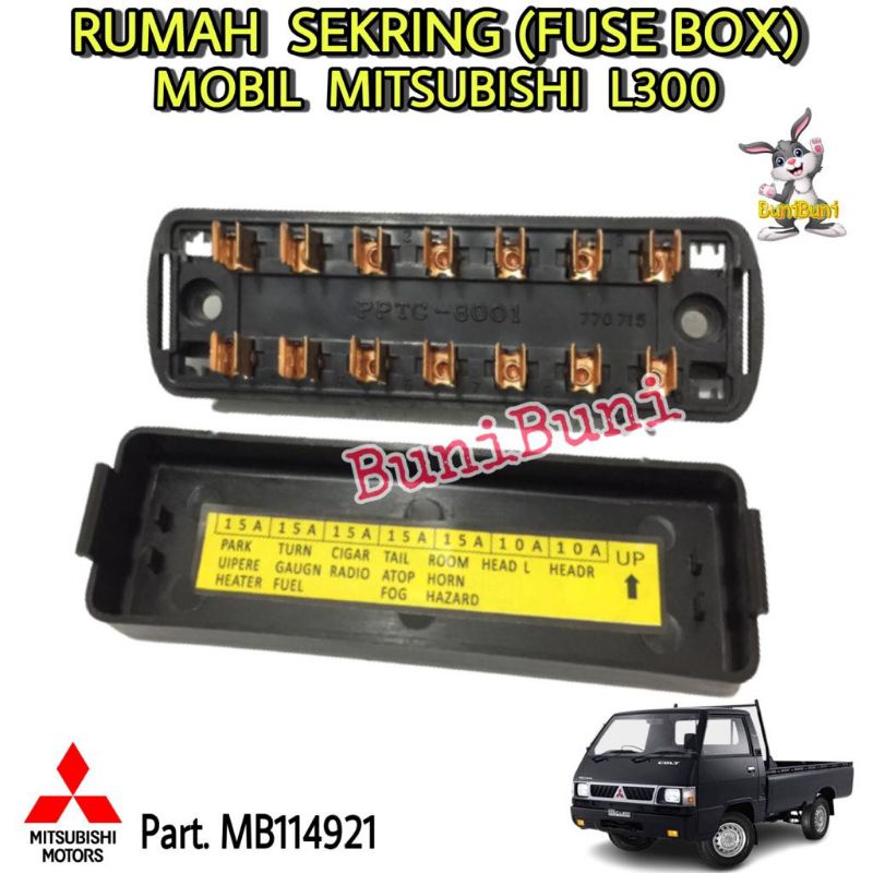 BOX SEKRING L300 / Fuse Box Rumah Sekring Sikring Untuk Mobil Mitsubishi L300 L 300 Bensin / Diesel