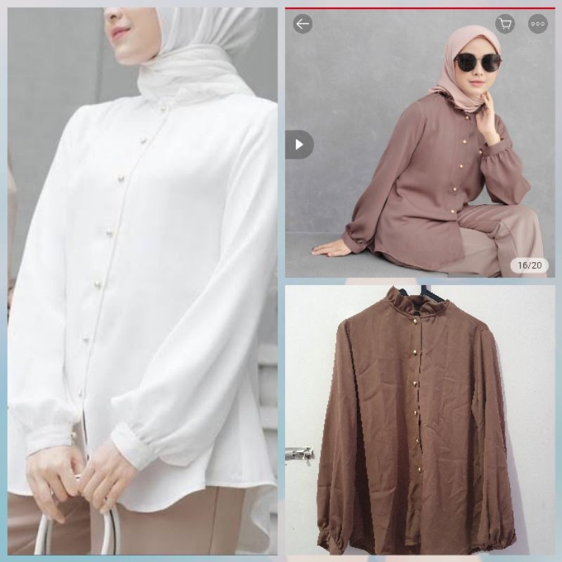 preloved femme outfit victoria shirt deep chocolate