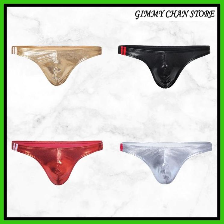 BEST DEAL THONG PRIA CELANA DALAM PRIA CIOKICX THONG METALLIC CELANA DALAM SEKSI PRIA MEN SEXY UNDER