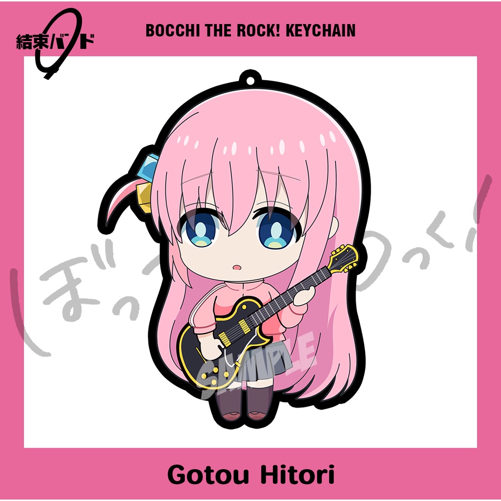Gantungan Kunci Bocchi the Rock / Keychain Hitori Gotou Anime Bocchi the Rock