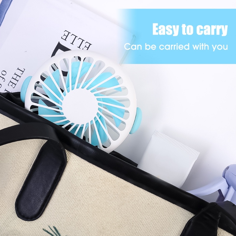 Kipas Astronot Mini Dengan Phone Holder Handheld USB Charging Fans Three-speed Adjustable Cooler Portable Alat Listrik Kecil Cocok Sekolah Kantor Traveling