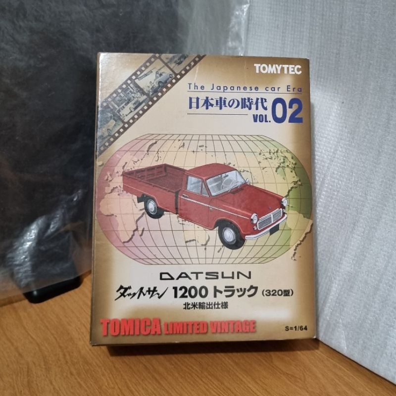 Tomica Limited Vintage Truck Datsun 1200 The Japanese Car Era Tomytec