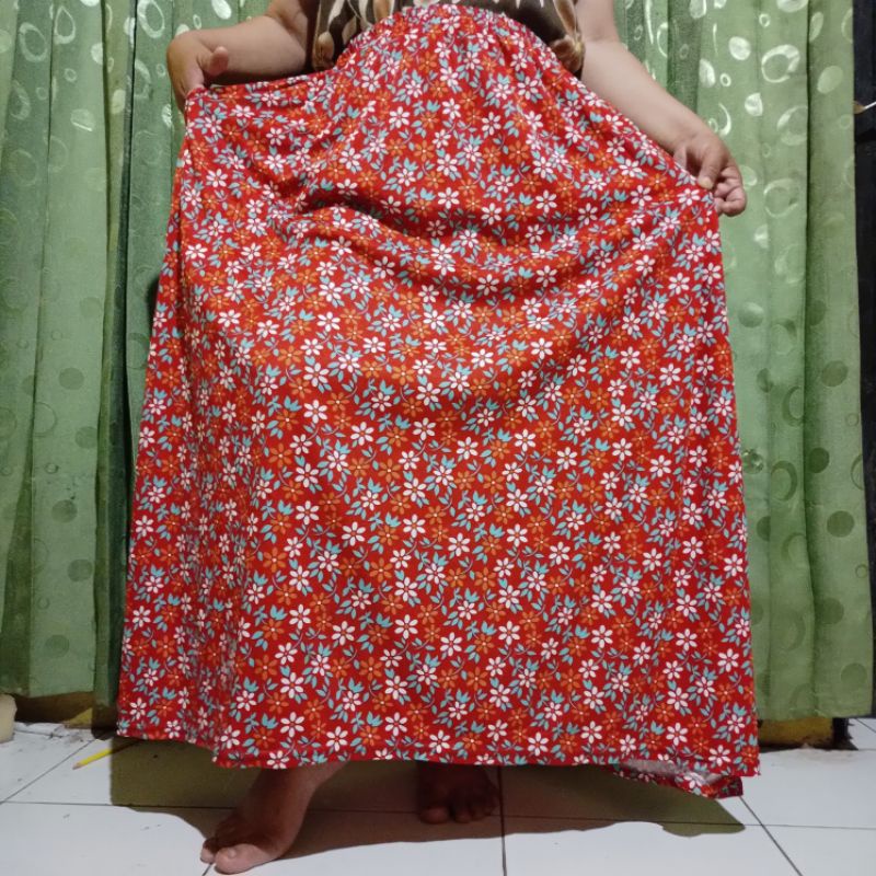 Rok Panjang HYGET JUMBO Wanita Dewasa Remaja Bisa Pakai