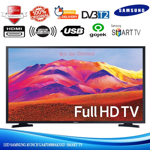 LED TV SAMSUNG 43 Inch UA43T6500AKXXD DVB2 FULL HD Digital SMART TV