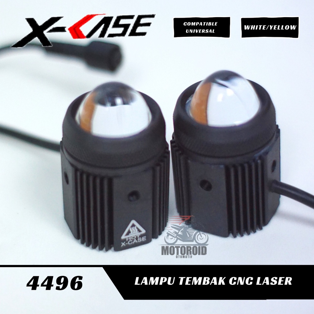 LASER GUN LED SEPASANG Motor Mobil 30Watt Putih Mini 30W Laser Gun Spotlight