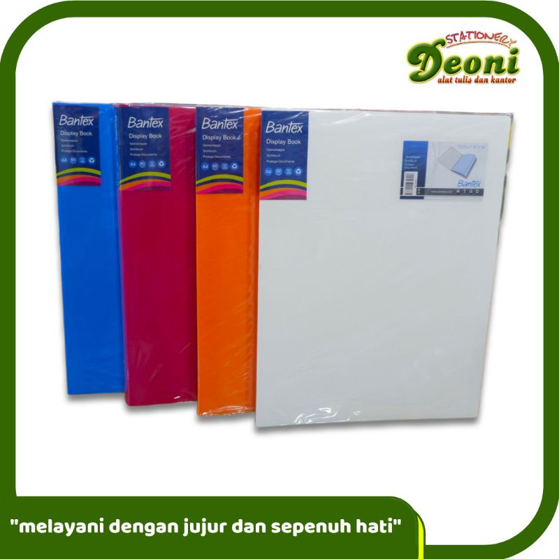 

BANTEX Clear Holder / Display Book 3147 A4 (60 Lembar)