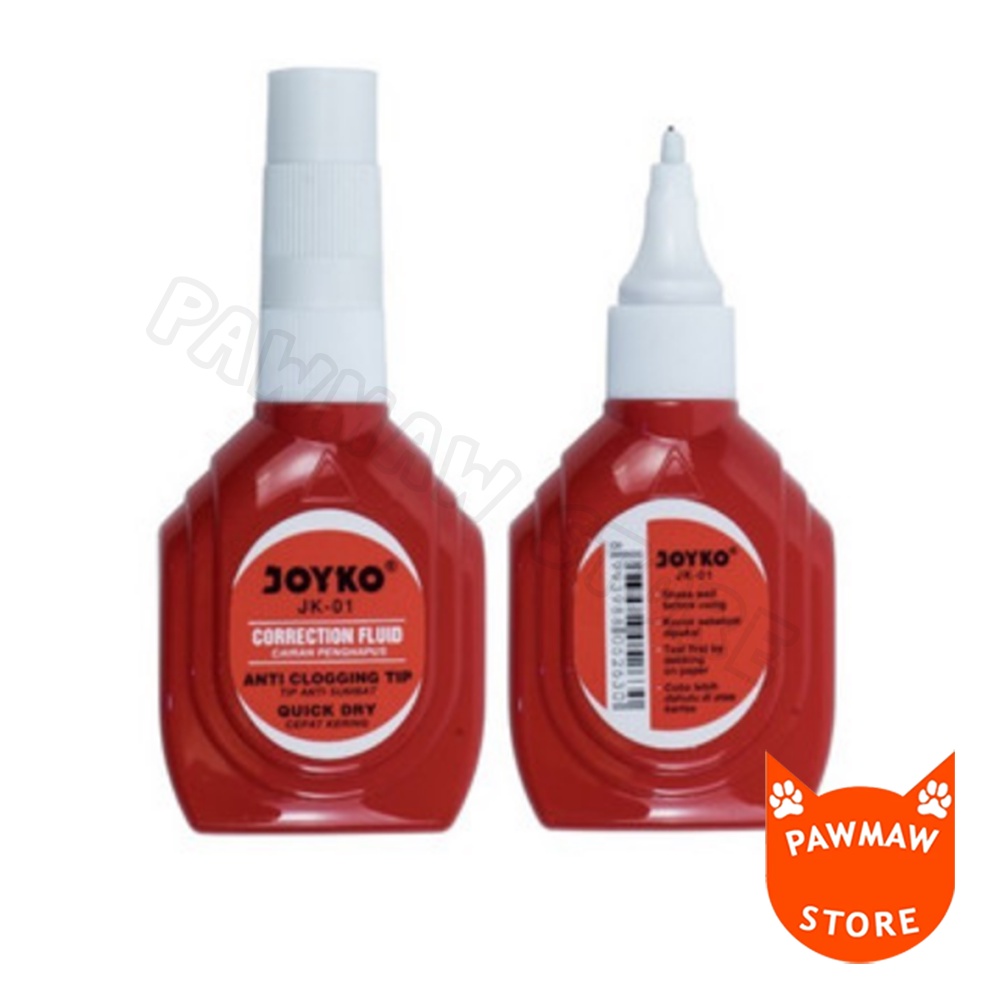 

Tip ex Cair Joyko Botol Merah ( 1 pcs )
