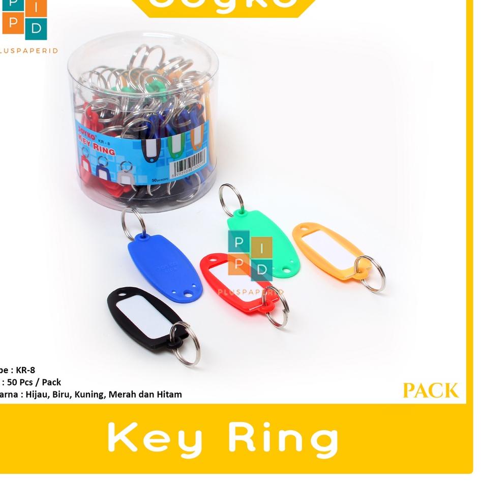 

Special JOYKO - Key Ring KR-8 isi 50 - Gantungan Kunci - Pack