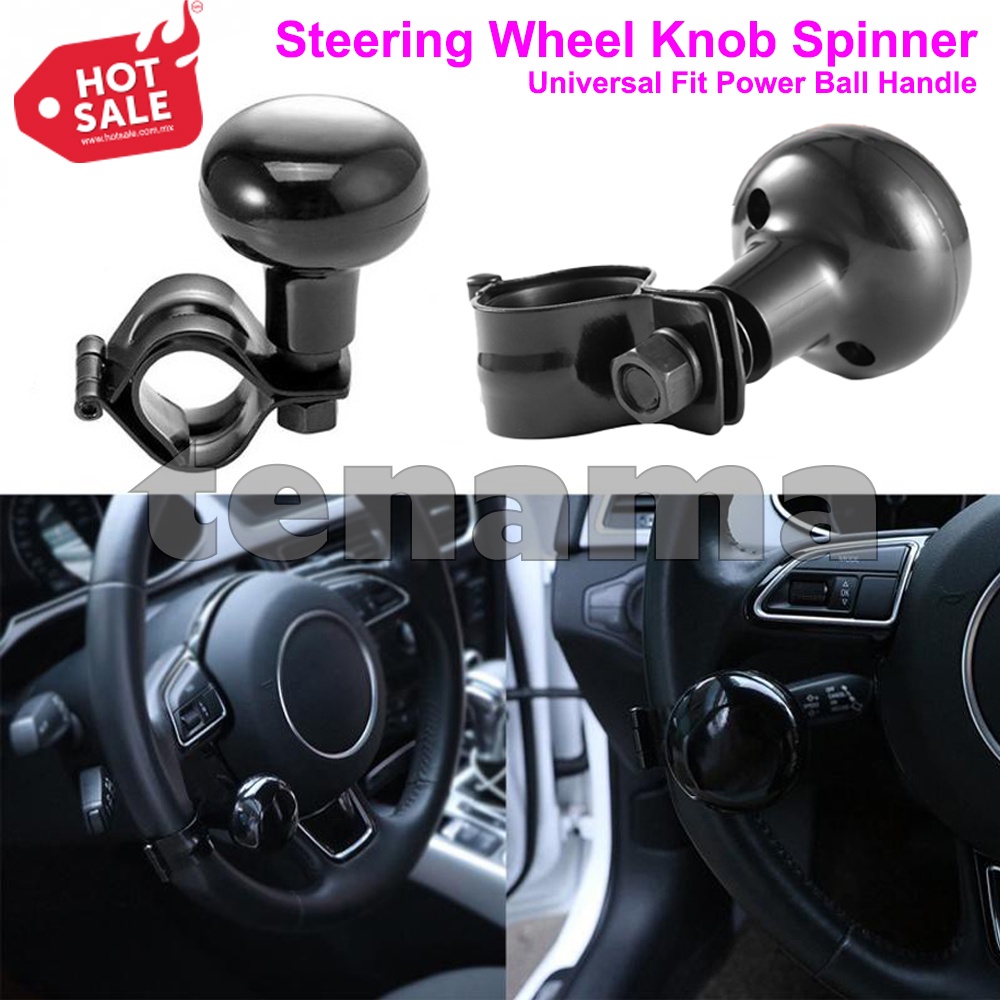 Steering Wheel Knob Spinner Universal Fit Power Ball Control Handle