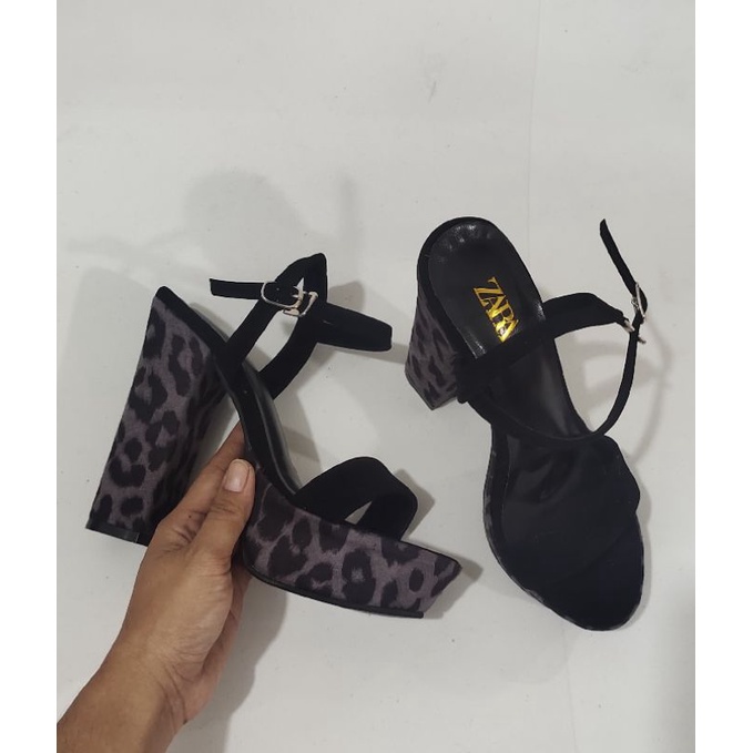 high heels leopard 13cm premium