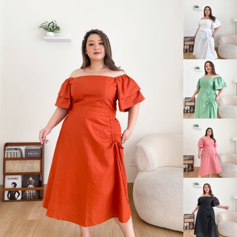 DRESS INDRI SERUT/DRESS SABRINA JUMBO