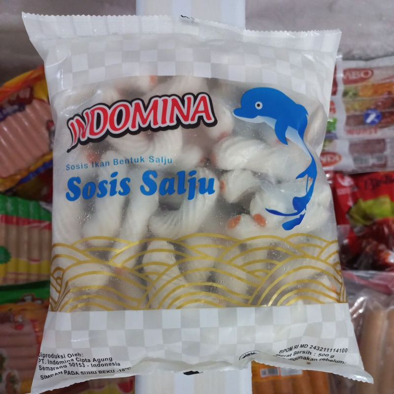 

Indomina Sosis Salju Sosis Ikan Bentuk Salju 500g