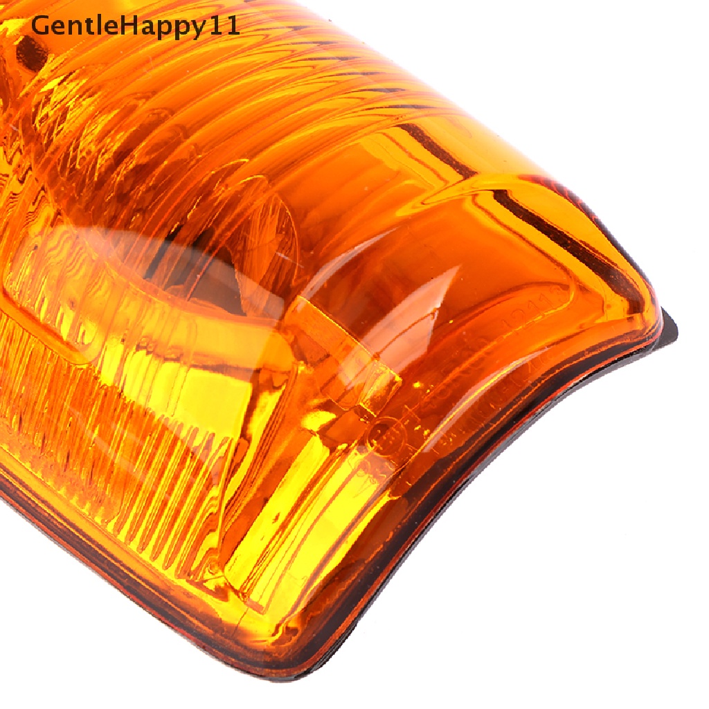 Gentlehappy 1pasang Lampu Pintu Samping Wing Mirror Lensa Lampu Indikator Jernih Untuk Ford Transit Mk8 id