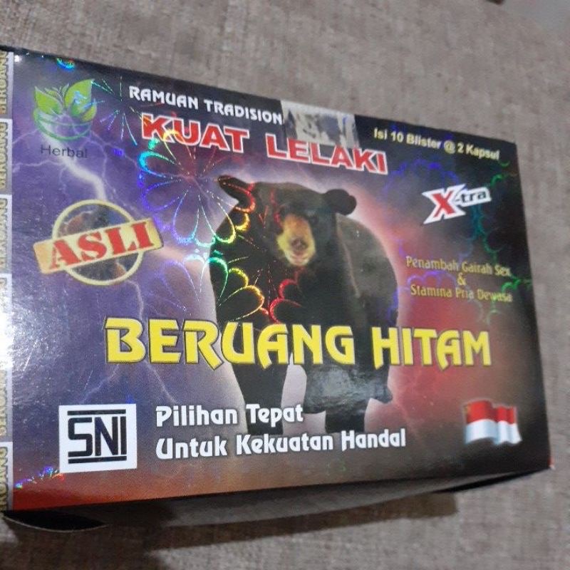 KAPSUL BERUANG HITAM