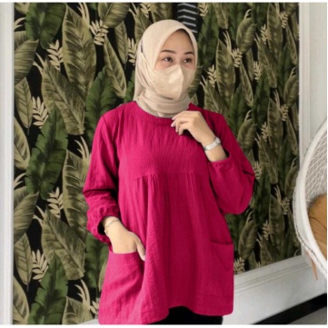 Baju Atasan Remaja Pakaian Wanita Atasan Baju Cewek Kue Cewek Mamba Cewek Bumi Blouse Monica