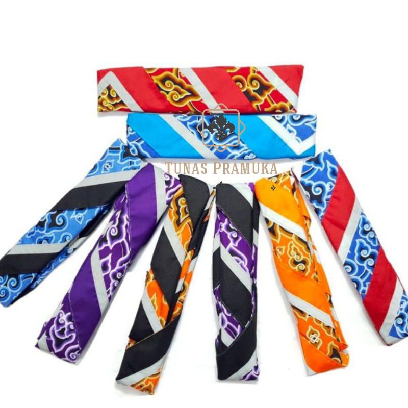 Scraft Pramuka Batik Mega Mendung scarf Scout