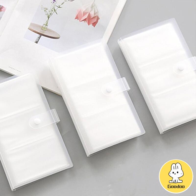 

240 album foto kartu nama kursi kartu nama buku tiket film kereta api buku penyimpanan folder 3 inci -Doo