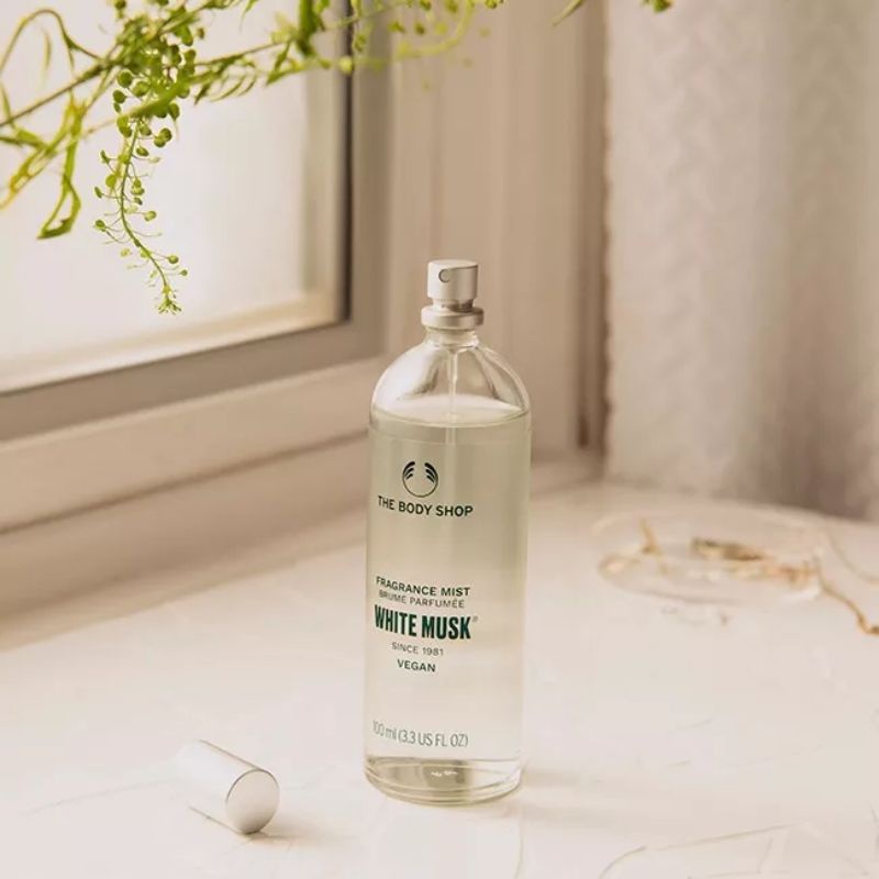 last Stock white musk vegan body mist the body shop 100 ml