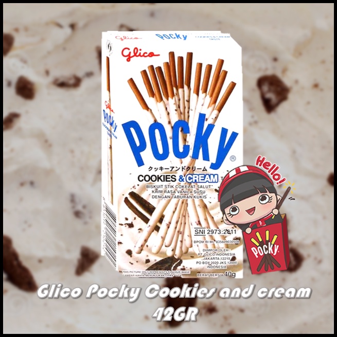 

Glico Pocky Cookies And Cream 42GR