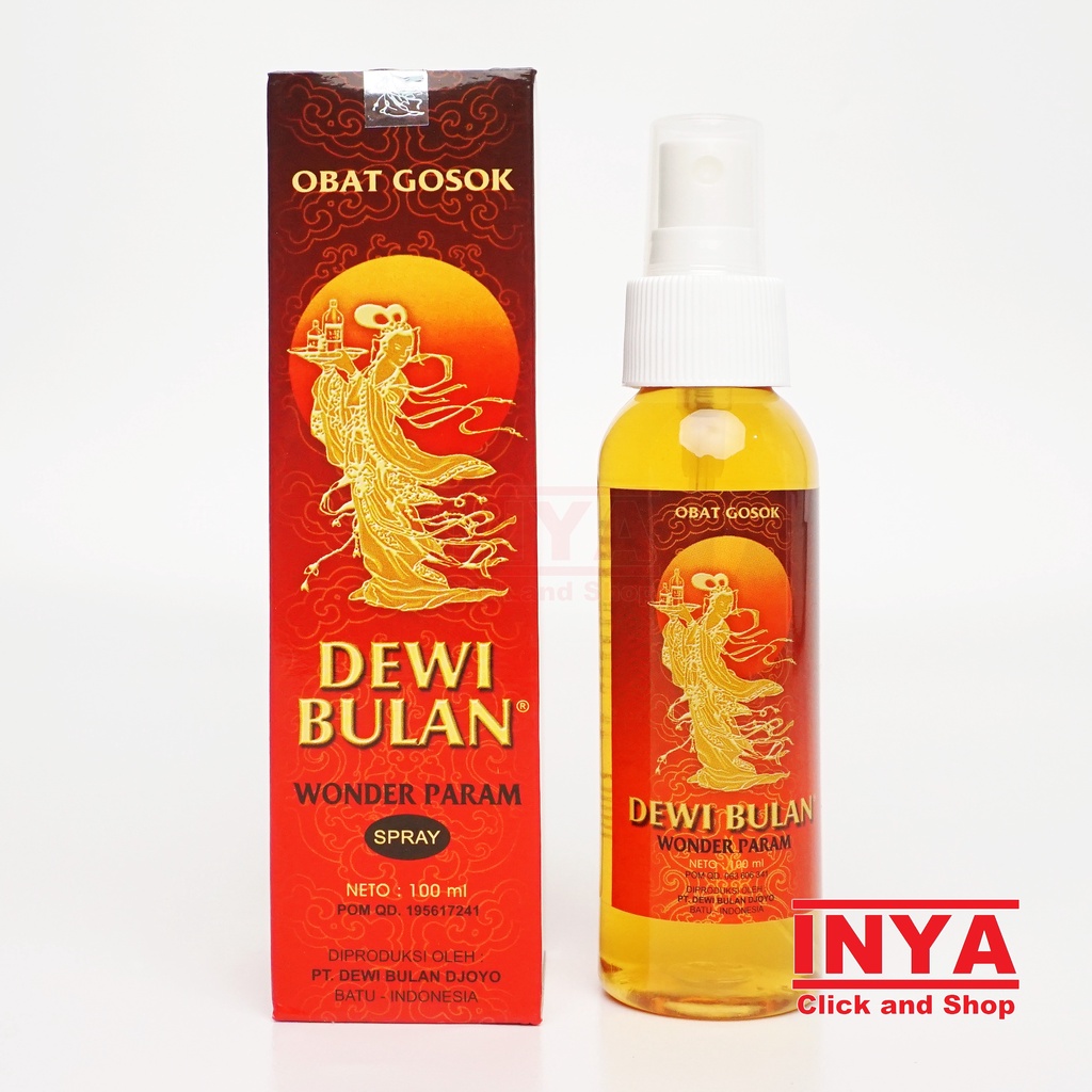 DEWI BULAN OBAT GOSOK SPRAY WONDER PARAM 100ml - Otot &amp; Sendi