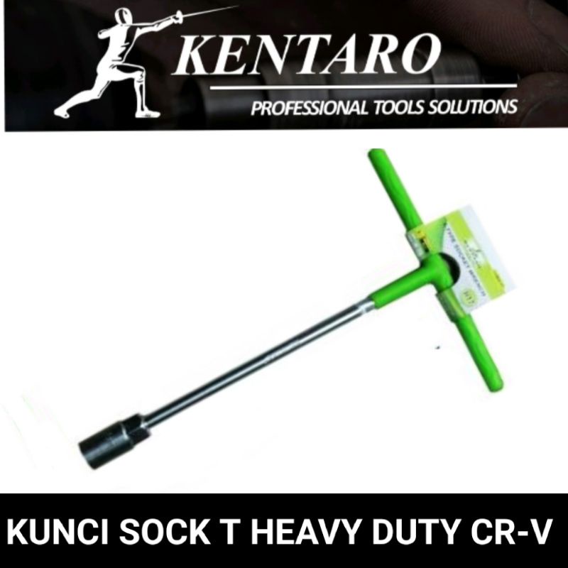 kunci sock T heavy duty ( anti dol dan pecah ) kentaro japan quality