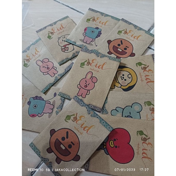 

amplop lebaran cokelat / amplop lebaran unik / amplop lebaran rustic